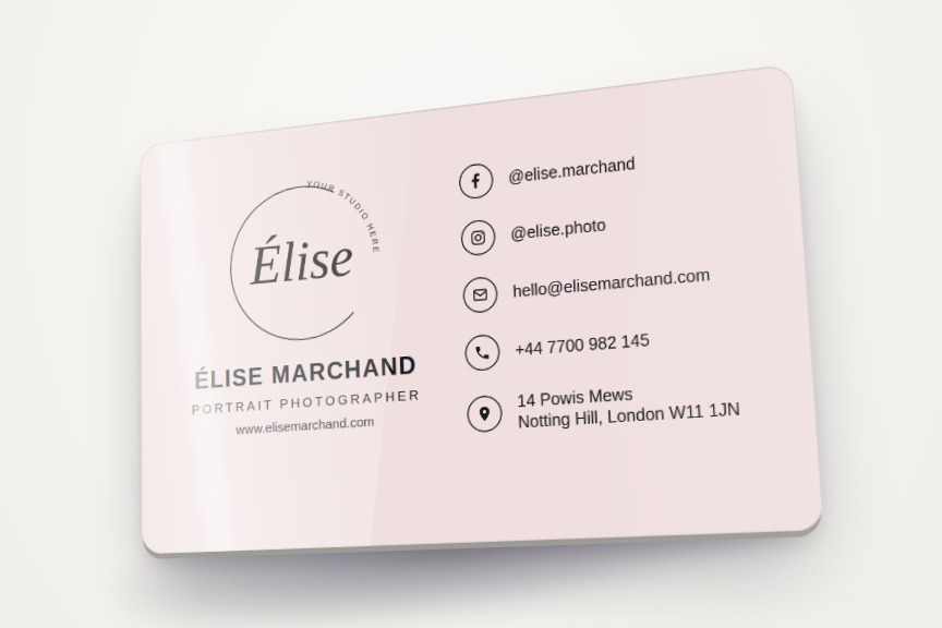 Custom NFC business card UK